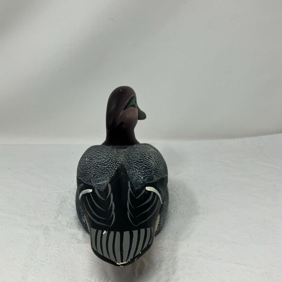 Boyd's Collection CLASSIC Teal Black Brown DRAKE DUCK 1980-1985 Glass Eyes - Picture 7 of 14